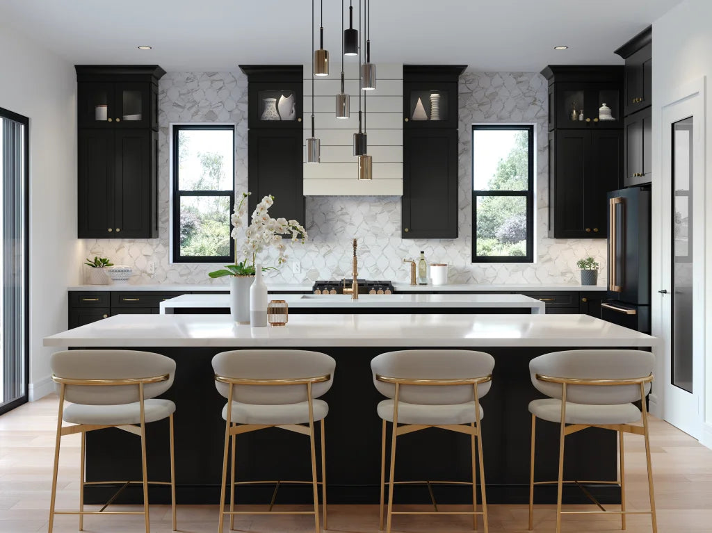 Black Shaker Quality Kitchens For Less