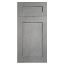 Light Gray Shaker Wood Grain - Quality Kitchens For Less