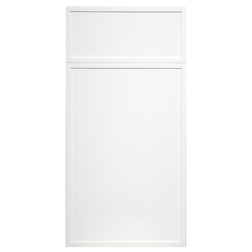 Slim Profile White Shaker - Quality Kitchens For Less