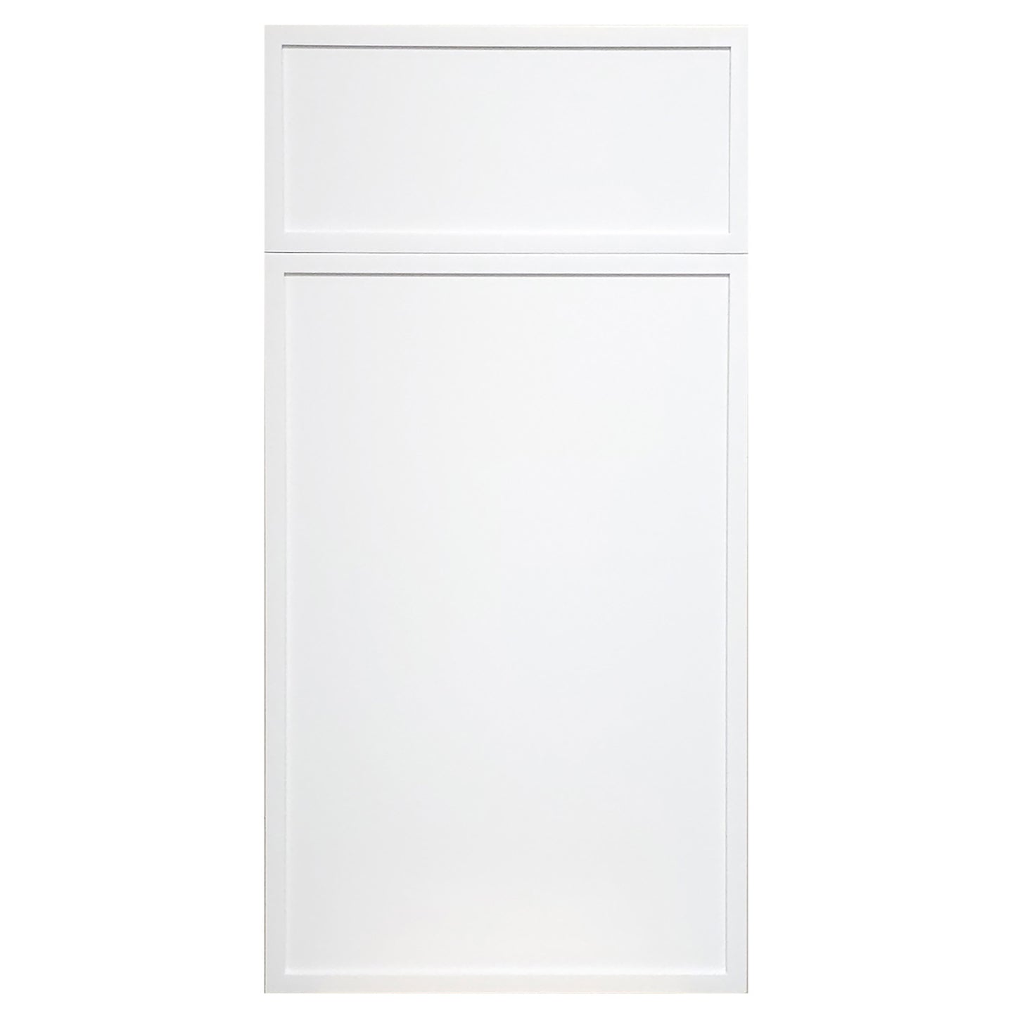 Slim Profile White Shaker - Quality Kitchens For Less