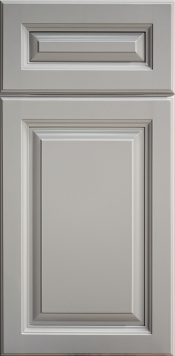 Metro Grey Raised Panel Door - Quality Kitchens For Less