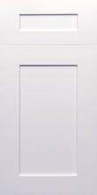 Winter White Shaker Door - Quality Kitchens For Less