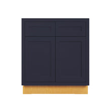 Inset Blue Shaker - Quality Kitchens For Less