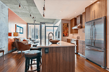 Brown Maple HG Panel Door | Wood Grains High Gloss - Quality Kitchens For Less