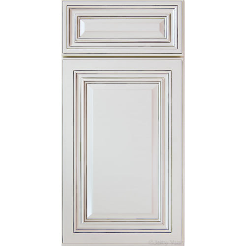 Creamy White Raised Panel Door - Quality Kitchens For Less