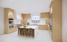 Golden Oak Shaker -Wood Grain - Quality Kitchens For Less