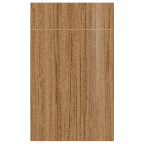 Natural Wood HG Panel Door | Wood Grains High Gloss - Quality Kitchens For Less