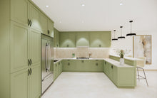 Sage Green Shaker - Quality Kitchens For Less