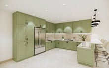 Sage Green Shaker - Quality Kitchens For Less