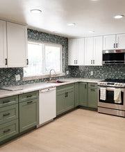 Sage Green Shaker - Quality Kitchens For Less