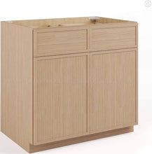 Slim Shaker Oak - Quality Kitchens For Less