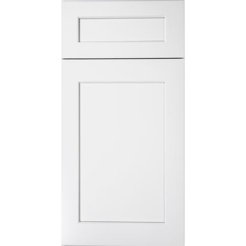 White Beveled Shaker Door - Quality Kitchens For Less