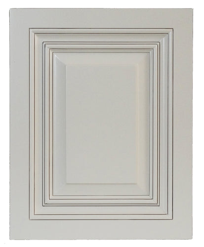 Off White Raised Panel Door - Quality Kitchens For Less