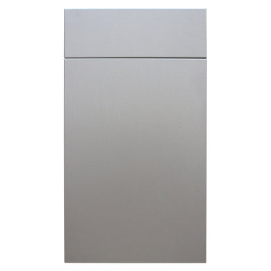 Brushed Aluminum Door - Quality Kitchens For Less