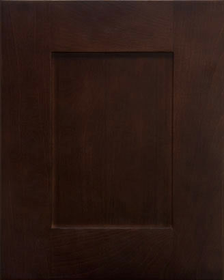 Chocolate Shaker Door - Quality Kitchens For Less