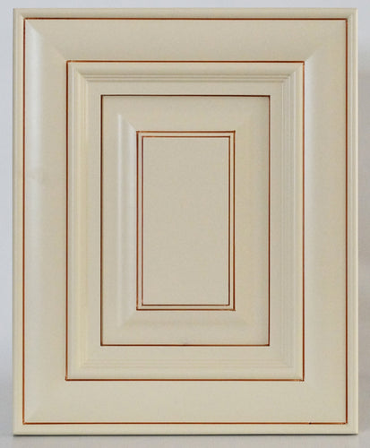 Cream Maple Glazed Cabinet Door - Quality Kitchens For Less