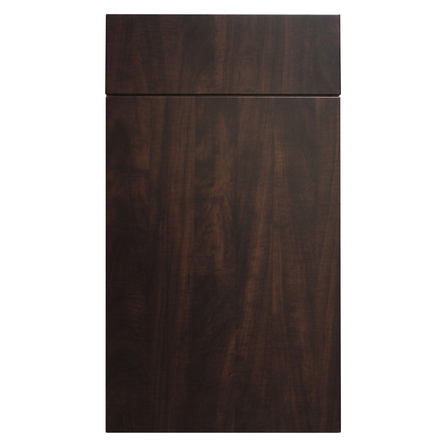 Dark Chocolate Wood Grain Kitchen Door - Quality Kitchens For Less