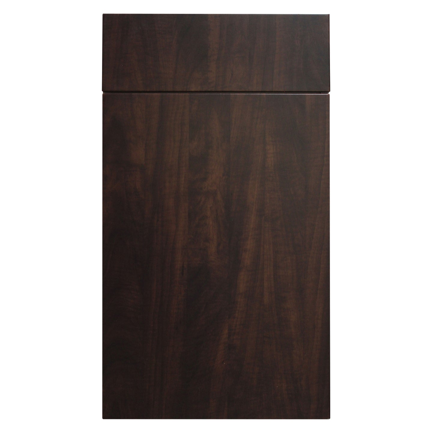 Dark Chocolate Wood Grain Kitchen Door - Quality Kitchens For Less