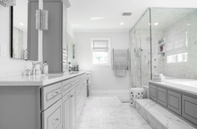 Gray Contemporary Raised Panel Door - Quality Kitchens For Less