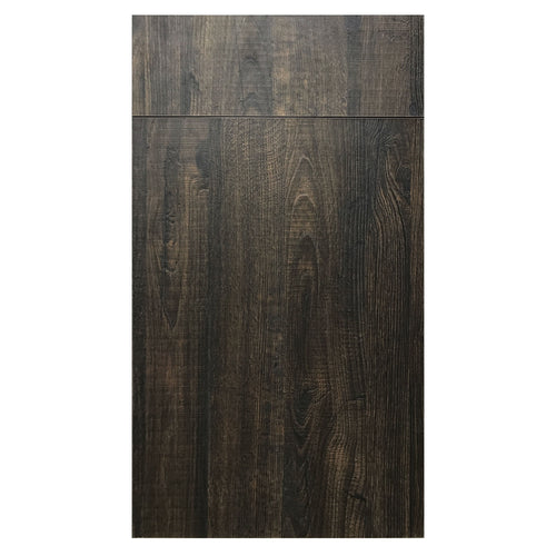 Walnut Wood Grain Laminate - Moderno - Quality Kitchens For Less