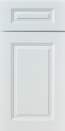 Camelot White Raised Panel Door - Quality Kitchens For Less