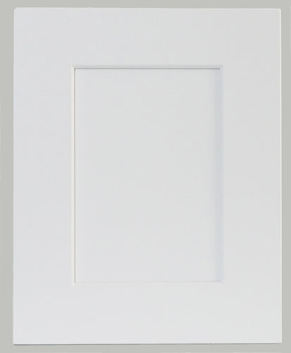 White Beveled Shaker Door - Quality Kitchens For Less